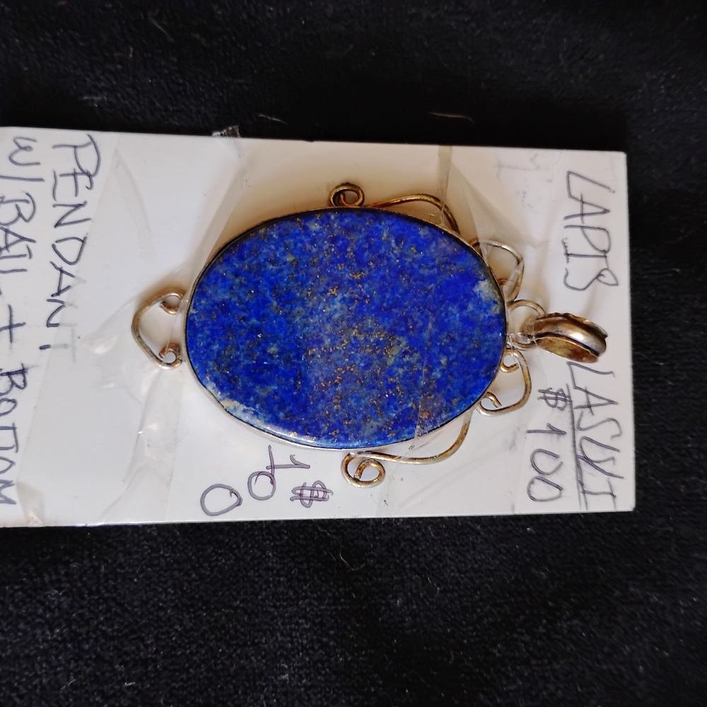 Blue Lapis Lazuli Pendant